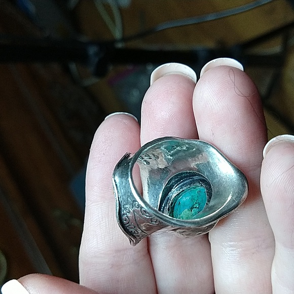 sterling silver 925 Israel Israeli designer eilat ring cigar band style - Picture 6 of 10